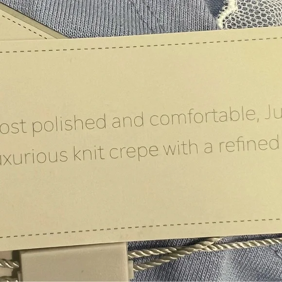 Women's Cupio “Juliana” Periwinkle Short Sleeve Top - Picture 5 of 7